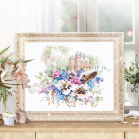 Kit de broderie Maison Victorienne