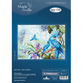 Embroidery kit Lost World