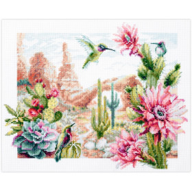Kit de broderie Fleurs du Far West