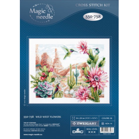Embroidery kit Wild West Flowers