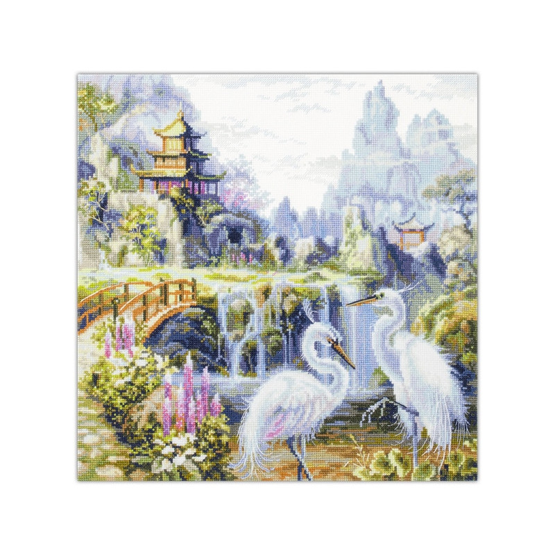 Embroidery kit Happy morning Embroidery kit Happy morning