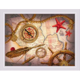 Riolis Embroidery kit Treasure hunting