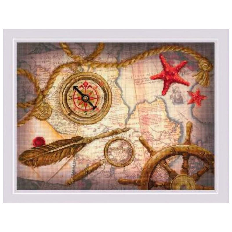 Embroidery kit Treasure hunting