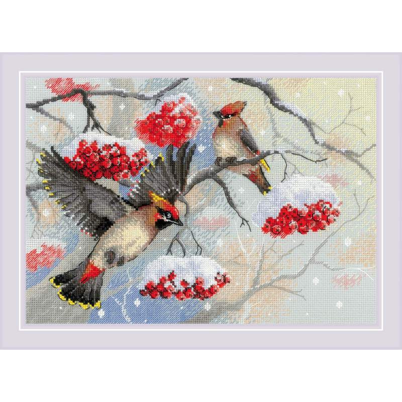 Embroidery kit Winter Whispers