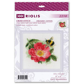 Riolis Embroidery kit Furry Bumblebee