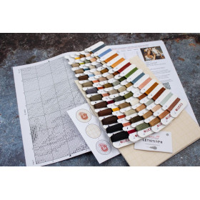 Kit de broderie La fée des fleurs