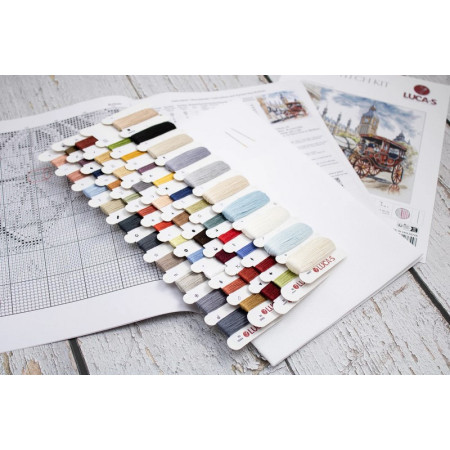 Kit de broderie Promenade en calèche