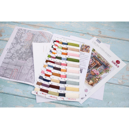 Kit de broderie Boutique de fleurs