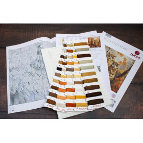 Kit de broderie La famille des hiboux