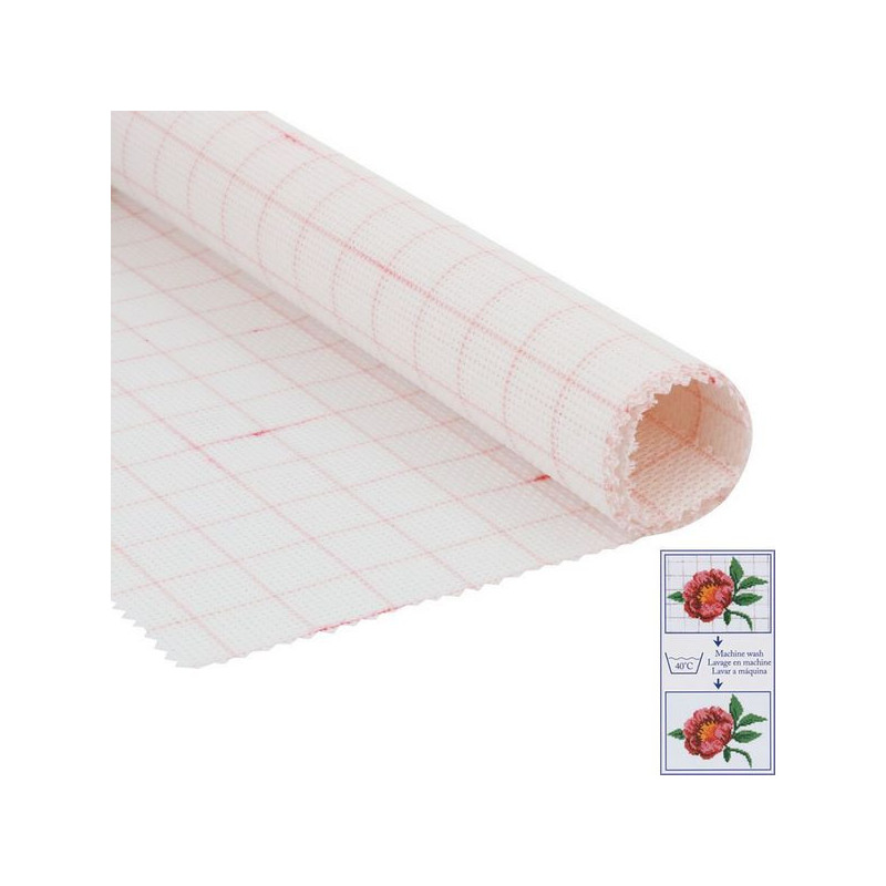 DMC Aida fabric Magic 14 blanc