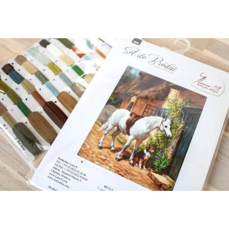 Kit de broderie Près du chalet