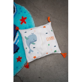 Kit de broderie Sac de Pyjama Plaisir des baleines