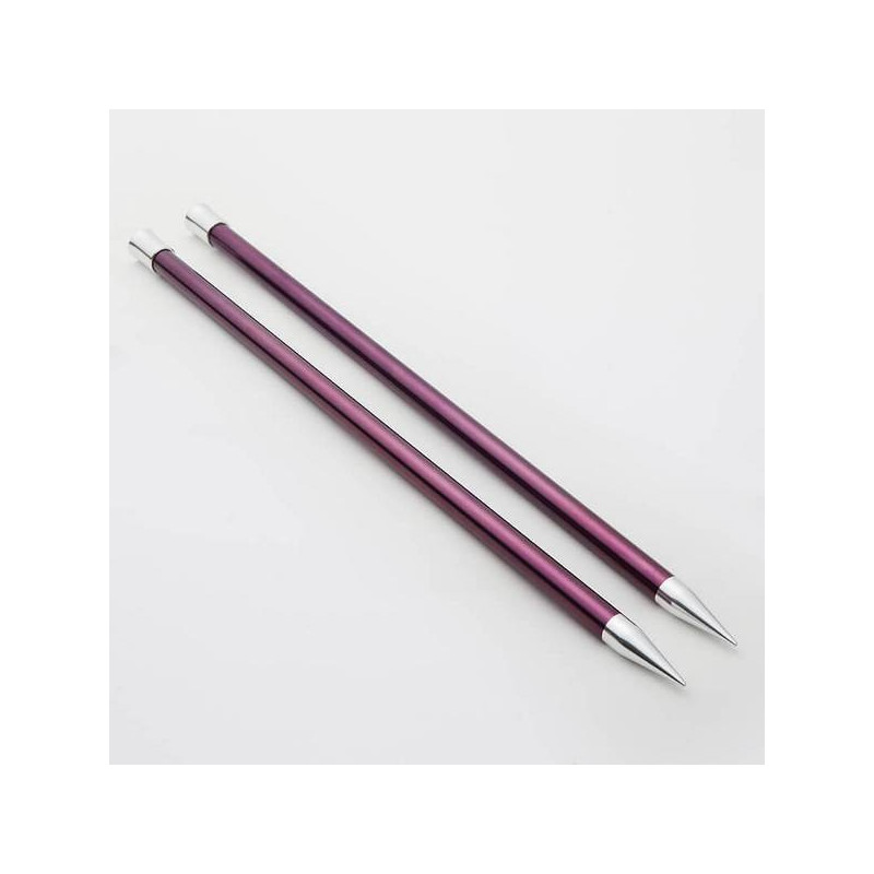 Knitpro Zing single pointed needles 40 cm - 6 mm