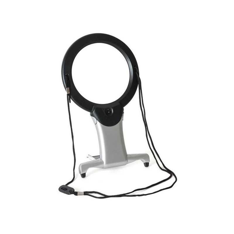 Handsfree magnifier LED