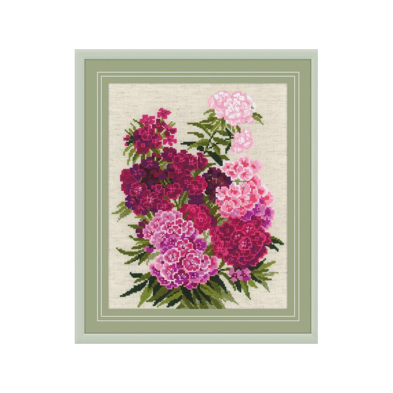 Embroidery kit Sweet William Embroidery kit Sweet William