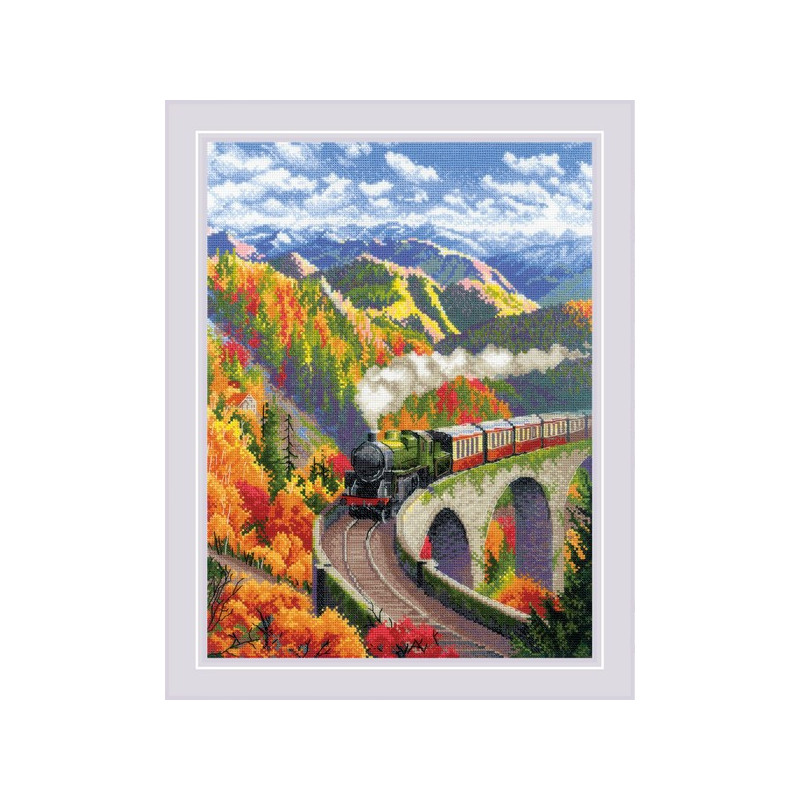 Kit de broderie Express d'Automne Kit de broderie Express d'Automne