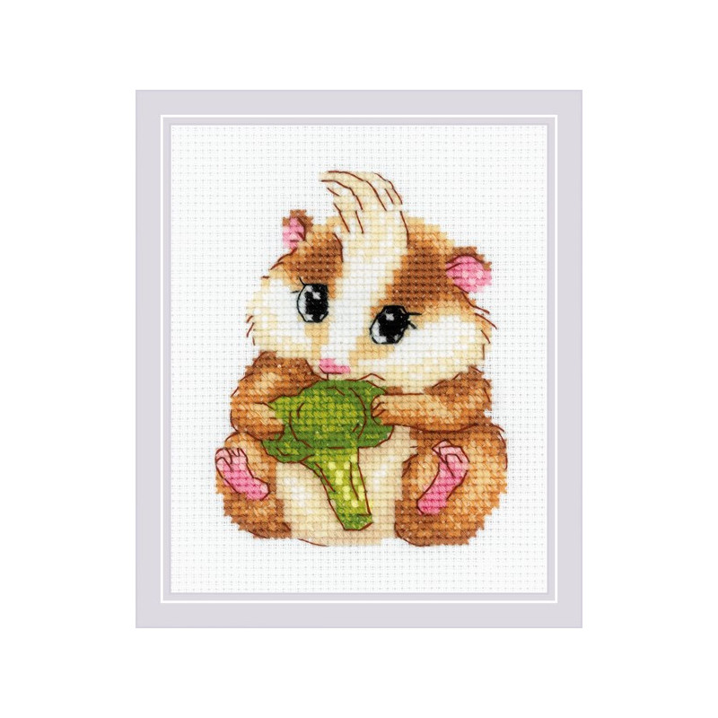 Kit de broderie Hamster mignon