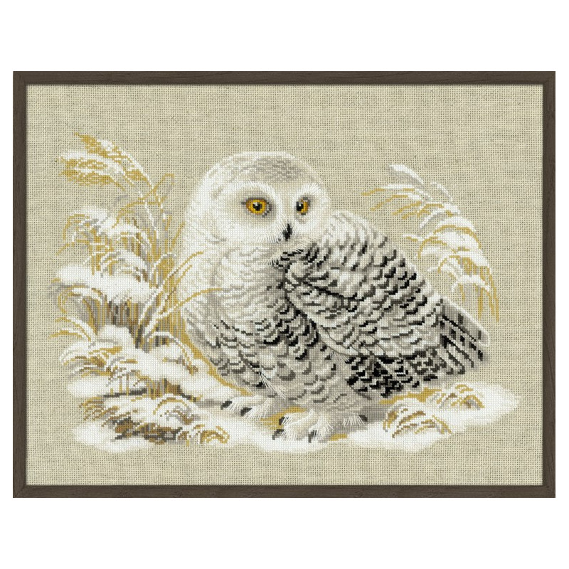 Embroidery kit White Owl