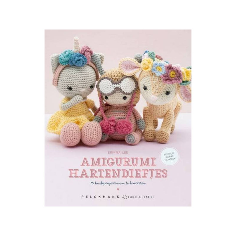 Amigurumi Hartendiefjes Amigurumi Hartendiefjes