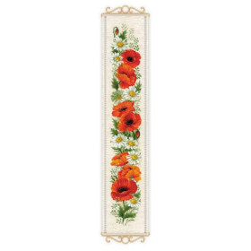Kit Broderie Coquelicots & Marguerites - Riolis