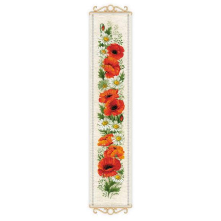 Kit Broderie Coquelicots & Marguerites - Riolis