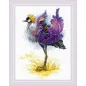 Embroidery kit Crowned Crane