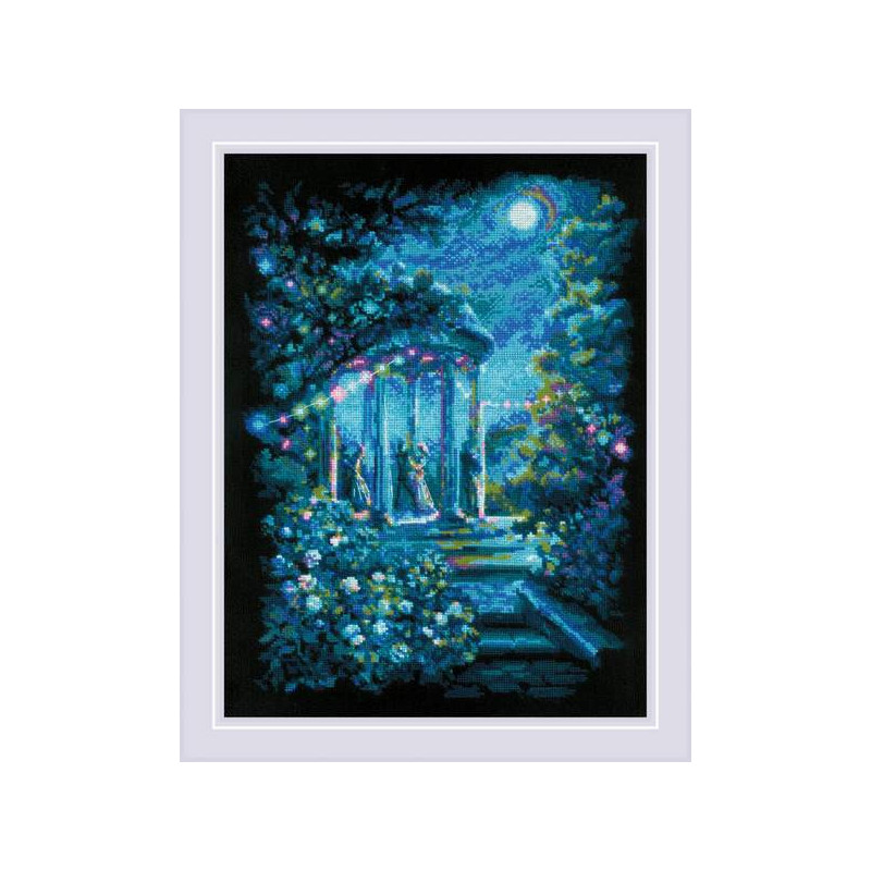 Kit de broderie Magie du clair de lune