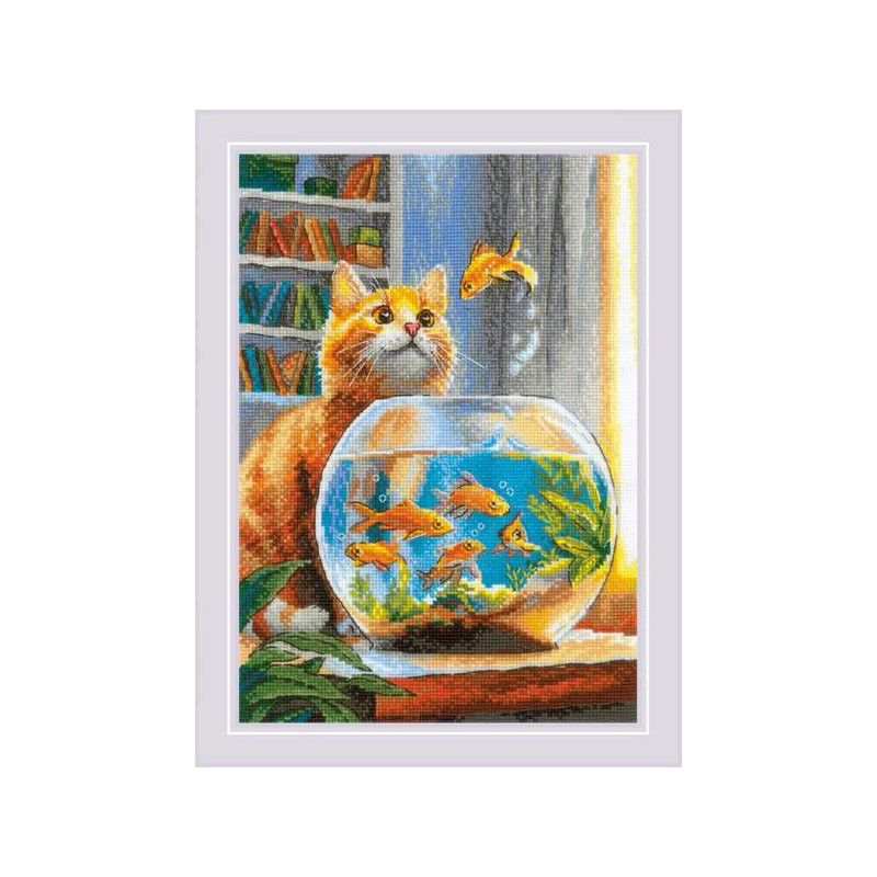 Embroidery kit Ginger Observer