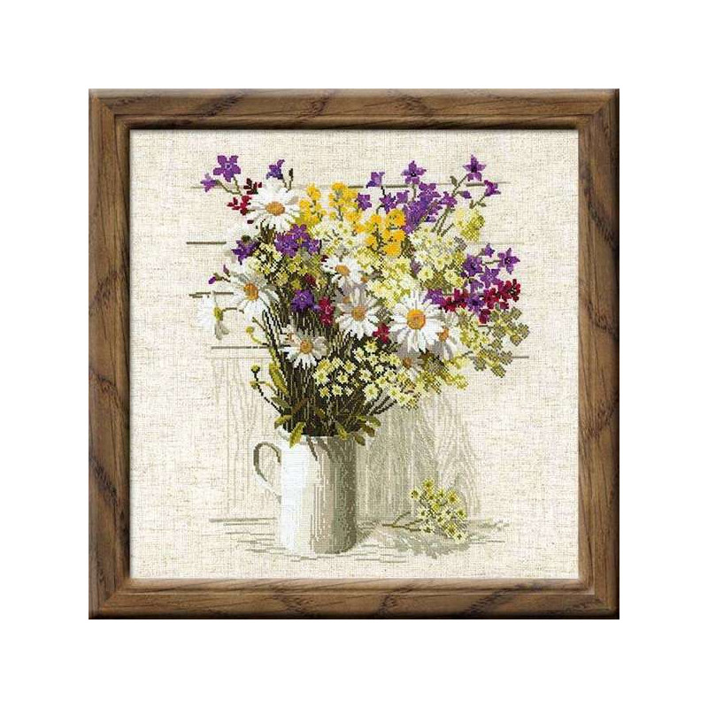 Embroidery kit Wildflowers