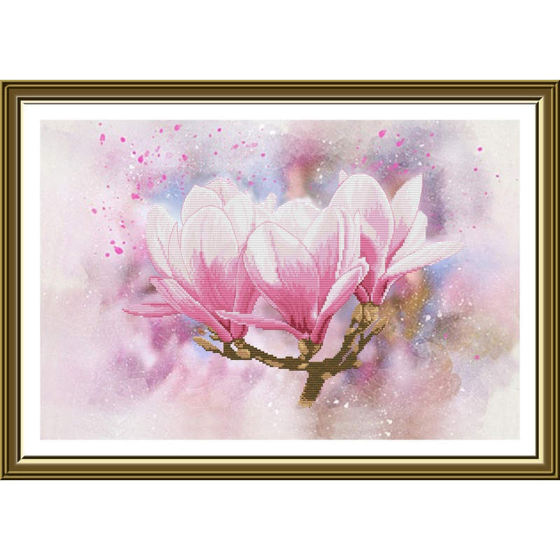 Kit de broderie Magnolia d'Alexandrie Kit de broderie Magnolia d'Alexandrie