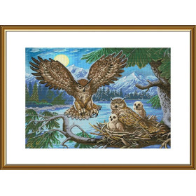 Kit de broderie Ma famille!