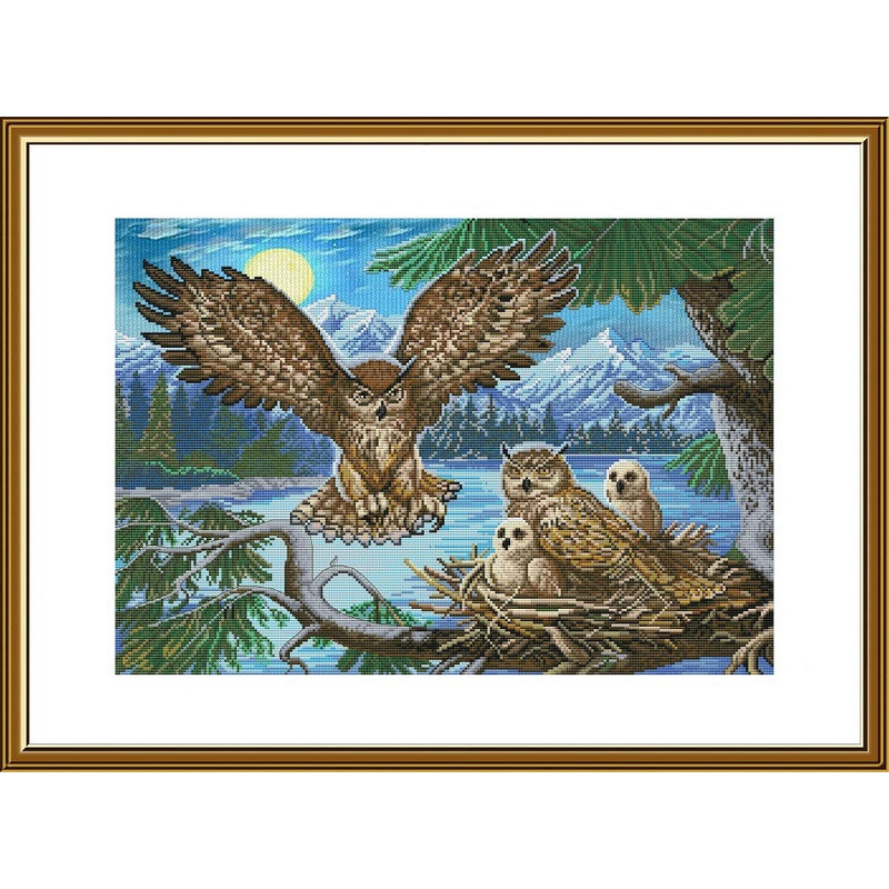 Kit de broderie Ma famille!