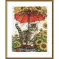 Embroidery kit Sunflower umbrella