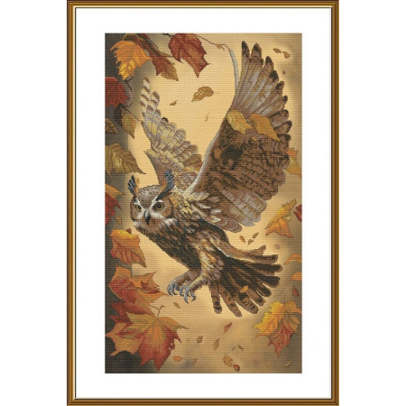 Kit de broderie Vol d'automne