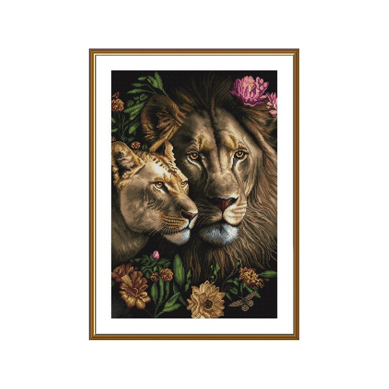 Kit de broderie Propriétaires de la savane