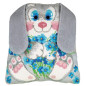 Cross stitch cushion kit Bunny