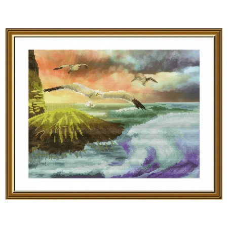 Kit de broderie La lumière de l'aube du matin