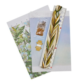 Embroidery kit Spring in the garden