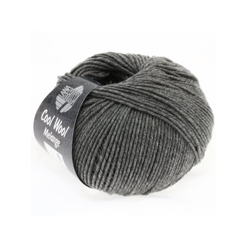 Cool Wool Mélange Gris foncé chiné 0412 Cool Wool Mélange Gris foncé chiné 0412
