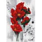 Kit de broderie Les coquelicots