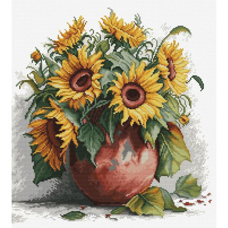 Luca-S Kit de broderie Les Tournesols