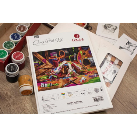 Kit de broderie Chiot Picasso