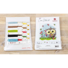 Kit de broderie Joyeux hibou