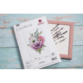 Kit de broderie Anémones