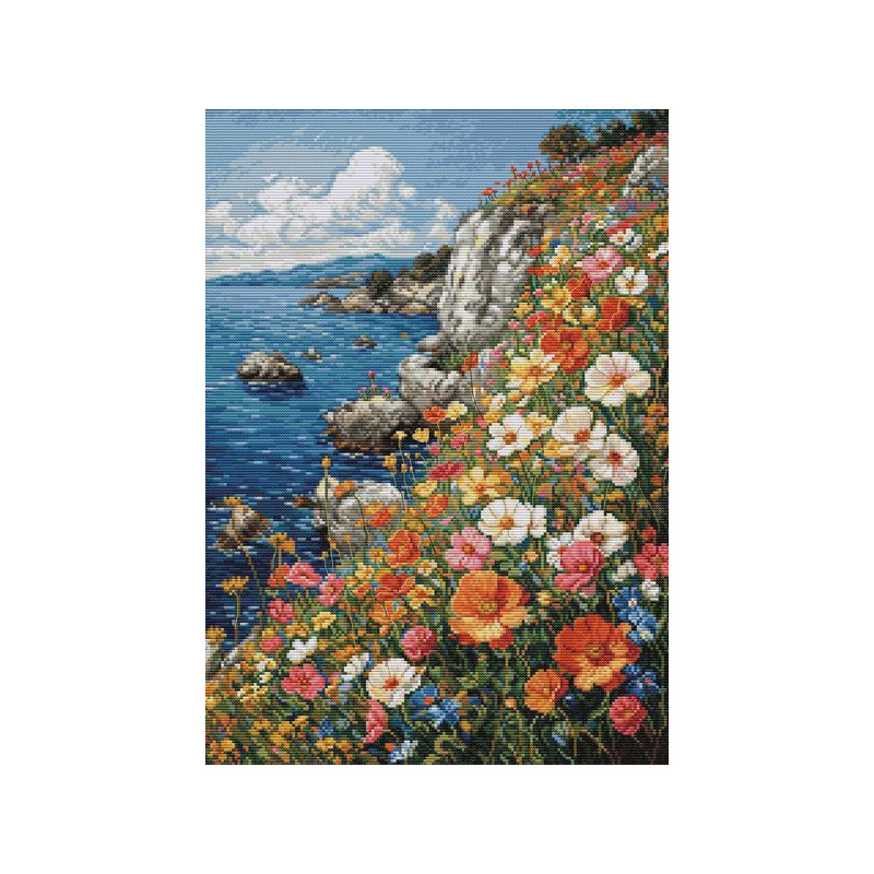 Kit de broderie Parfum d'été