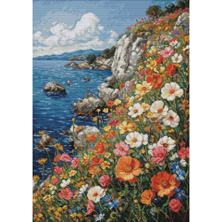 Kit de broderie Parfum d'été