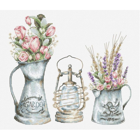 Luca-S Kit de broderie Lampe