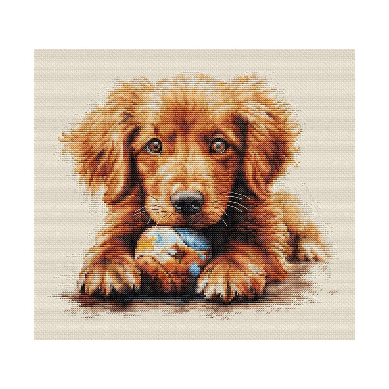 Embroidery kit The Play Time