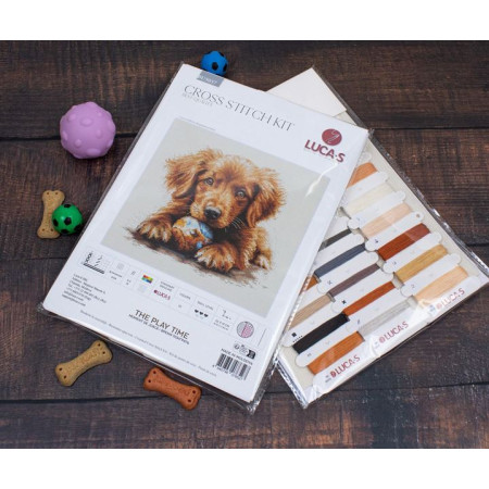 Kit de broderie Le temps de jeu