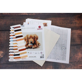 Luca-S Kit de broderie Le temps de jeu